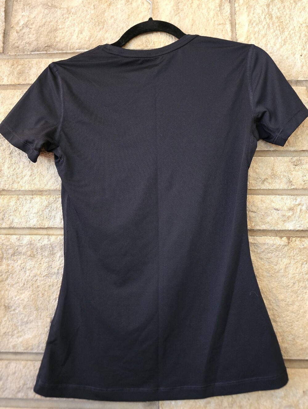Nike Black Women's Short Sleeve Dri-FIT Tee - Picture 3 of 6